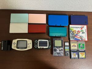 3DS DS Lite 3DSLL DSi ゲームボーイ ゲーム機 任天堂 Nintendo ゲームボーイアドバンス ワンダースワン ゲーム機/ソフトまとめ ジャンク