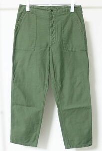 CIOTA シオタ PTLM-129 Baker Pants スビンコットン ムラ糸バックサテン ベイカー パンツ 6