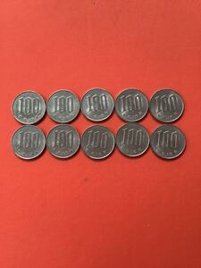 平成16年 100円硬貨 10枚セット 流通品