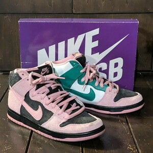 1円スタート 28.0 Nike SB Dunk High Pro PRM Invert Celtics ナイキ ダンク sb スニーカー 