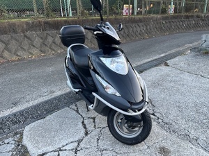 HONDA e-彩125 リアブレーキシュー新品交換済み！綺麗で安定感のある一台！【757】説明動画を必ずご確認ください