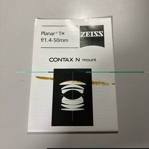 ZEISS CONTAX N mount 使用説明書 中古品 F409