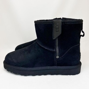 新品 UGG アグ レディースブーツ BAILEY ZIP ブラック 23.0cm