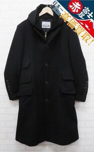 3J4487/Vivienne Westwood Man フーデッドウールコート 日本製 ヴィヴィアンウエストウッド パーカ