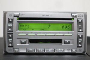 ◇管理4051017◇【MCT-W55】◇整備済 トヨタ純正　CD/MDデッキ◇