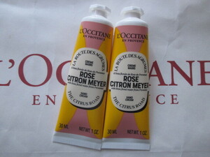 ロクシタン ローズシトロンメイヤー ハンドクリーム 30ml x 2