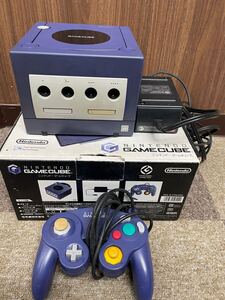 Nintendo GAMECUBE DOL-101 ニンテンドー ゲームキューブ バイオレット 任天堂