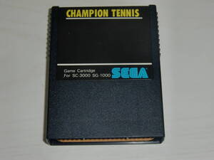 [SC-3000orSG-1000版]チャンピオンテニス(CHAMPION TENNIS)　カセットのみ セガ(SEGA)製 SC-3000orSG-1000専用★注意★G-1009 初期生産版⑤