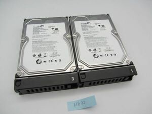 【中古】 2TB/Seagate/2枚セット/3.5インチ/ハードディスク/現状品/管・HD22