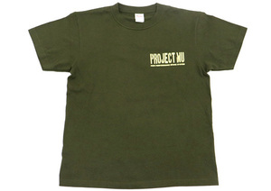 【Projectμ/プロジェクトμ】 MILITARY T-SHIRT ミリタリーTシャツ サイズS [ACC-TS01-S]