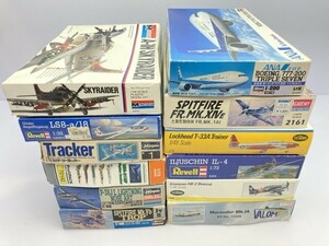 飛行機 プラモデル 手付パーツ未チェック等 まとめて/ジャンク [50-6387]