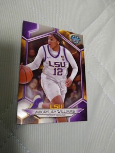 2023-24 TOPPS BOWMAN BEST UNIVERSITY BASE MIKAYLAH WILLIAMS