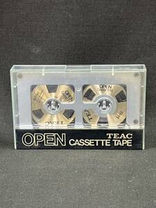 ★中古現状品【TEAC/ティアック】OPEN CASSETTE TAPE オープンカセットテープ NT-50 ノーマル EQ/120 動作未確認★ 