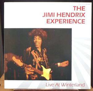 【WB344】THE JIMI HENDRIX EXPERIENCE 「Live At Winterland」(2LP), 87 JPN 初回盤　★ブルース・ロック/サイケデリック・ロック