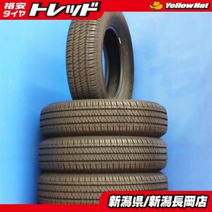 【2021年製中古夏タイヤ 4本 良品 ブリヂストン デューラーHT 684 195/80R15 96S】純正タイヤ ジムニーシエラ等に 条