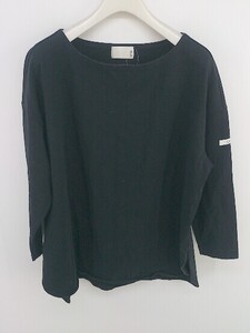 ◇ green label relaxing グリーンレーベル UNITED ARROWS 長袖 Tシャツ カットソー サイズF ブラック レディース P