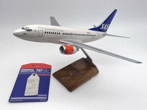 1/100 PACMIN パックミン BOEING 737-600 SAS スカンジナビア航空 (LN-RPU)★非売品★希少モデル★・エアクラフトスキンプレート