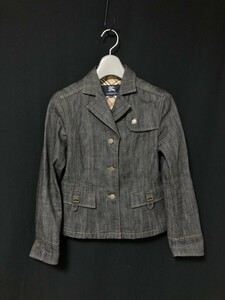 ◆BURBERRY バーバリー デニムジャケット 女の子 キッズ150 