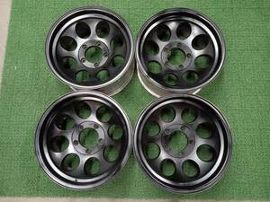 ★深リム★希少品★ ミッキートンプソン？ MAX LORD 17×9J -12 5H-139.7 4本セット★再塗装品★