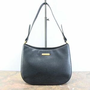 BURBERRY LOGO LEATHER SEMI SHOULDER BAG/バーバリーロゴレザーセミショルダーバッグ