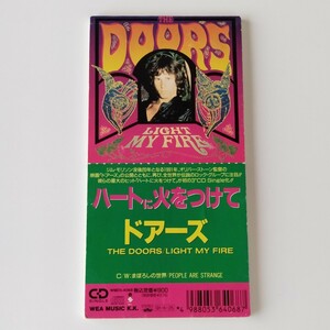 【8cmシングル】THE DOORS ドアーズ/ハートに火をつけて(WMD5-4068)LIGHT MY FIRE/まぼろしの世界/ジム・モリソン JIM MORRISON/3inch