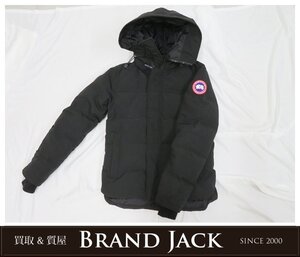 ◆CANADA GOOSE カナダグース MACMILLAN PARKA マクミランパーカ 3804MA ブラック 黒 XS ダウンジャケット