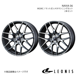 LEONIS/NAVIA 06 SX4 Sクロス YA22S/YB22S ～2017/6 アルミホイール2本セット【17×7.0J 5-114.3 INSET47 MGMC】0037616×2