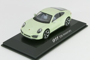 1/43 ポルシェ 特注 911 クーぺ 991 50周年記念 2013 grey