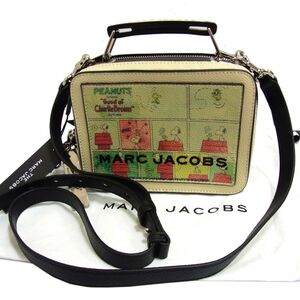 新品◆MARC JACOBS×PEANUTS BOXバッグ スヌーピー 2way ショルダーバッグ レディース マークジェイコブス ピーナッツ