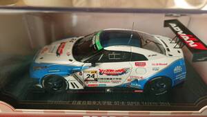 1/43 EBBRO 2016年スーパー耐久 ThreeBond日産自動車大学校 GT-R#24 内田優大、藤井誠暢、平峰一貴