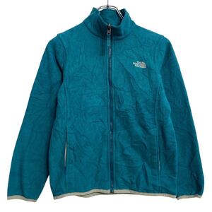 The north face フリースジャケット ザノースフェイス キッズ M グリーン アウトドア キャンプ 古着卸 アメリカ仕入 a612-8422