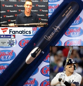 GE★アーロン・ジャッジ（AARON JUDGE）直筆サインAJ99.2 本人仕様試合モデルCHANDLER (チャンドラー) バット#FANATICS#MLB機構☆大谷翔平