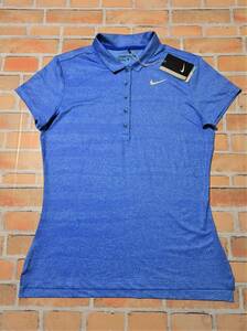 ◆未使用◆NIKE GOLF/ナイキ ゴルフ/レディース/半袖/強ストレッチ/シャツ/Ｌ◆S459