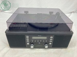 AL0607427　＃ TEAC ティアック CD RECORDER SYSTEM LP-R550USB ターンテーブル・カセットプレーヤー付きCDレコーダー 2016年製 中古品