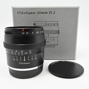 TTArtisan 50mm f/1.2 C Xマウント 富士フイルムX レンズ