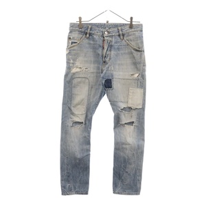 DSQUARED2 ディースクエアード 16SS CLASSIC KENNY TWIST JEAN クラシックケニーツイストデニム デニムパンツ S74LA0887 インディゴ