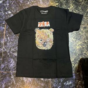 AKIRA くま アキラ プリントTシャツ 古着