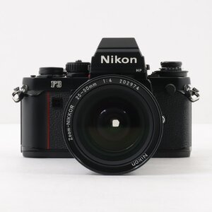 1円～ Nikon ニコン フィルムカメラ F3 HP　/　Zoom-NIKKOR 25-50mm 4　【動作未確認品】