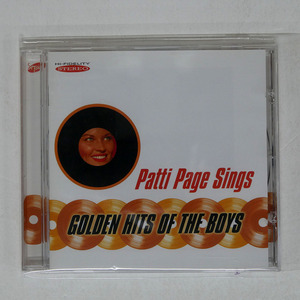 PATTI PAGE/PATTI SINGS GOLDEN HITS OF THE BOYS/SEPIA SEPIA1223 CD □