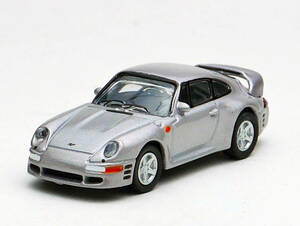 1/72ローソン軌跡の名車RUF1 CTR2 銀 ベース車は911(993) 非売品