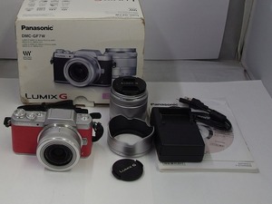 パナソニック Panasonic LUMIX DMC-GF7W ダブルズームレンズキット