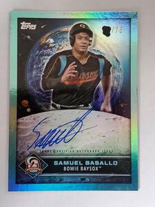 【/75】チーム２位 TOPPS 2024 PRO DEBUT SAMUEL BASALLO AUTO 直書き 直筆サインカード PROSPECT オリオールズ