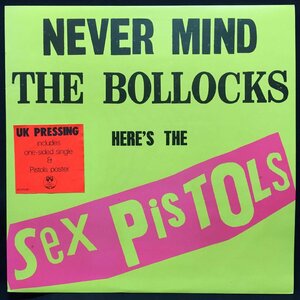 【期間限定20%OFF!!】SEX PISTOLS / NEVER MIND THE BOLLOCKS HERE