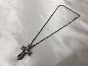 キングラム[12] CHROME HEARTS クロムハーツ クロス 十字架 ネックレス メンズ 43cm 035＠T93 ★送料無料★