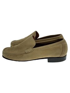 Salvatore Ferragamo◆スリッポン/ソール減り有/ヨゴレ有/状態考慮/シューズ/UK7.5/BEG/UR27308 EE