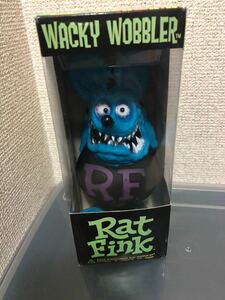 【即決・送料無料】　RATFINK ラットフィンク　ボビングヘッド（ブルー）　FUNKO