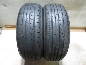 中古タイヤ　205/55R17　ブリヂストン　PLAYZ PX-RVII　9分山　2022年式　2本セット