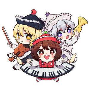 東方projectキーホルダー　アクリルキーホルダー東方Project Vol.2 プリズムリバー三姉妹　-RINGOEN-