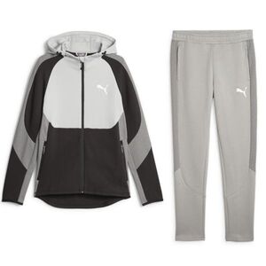 ★プーマ PUMA 新品 メンズ トレーニング 吸水速乾 ジャケット パンツ 上下セット SET スーツ Sサイズ [SET678359-14-S] 五 零★QWER