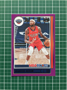 ★PANINI 2021-22 NBA HOOPS #74 BRANDON INGRAM［NEW ORLEANS PELICANS］ベースカード「BASE」PURPLE パラレル版 SP★